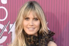 Heidi Klum attends the 2019 iHeartRadio Music Awards