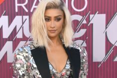 Shay Mitchell attends the 2019 iHeartRadio Music Awards