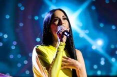 Kacey Musgraves performs on stage at the 2019 iHeartRadio Music Awards