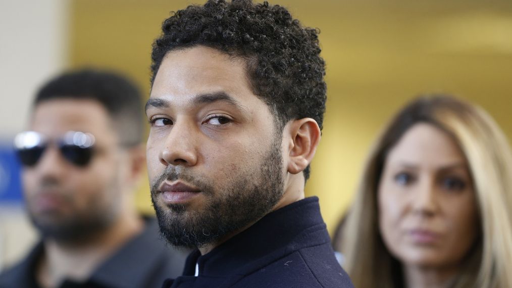 Actor Jussie Smollett Appears Outside Of Court After It Was Announced That All Charges Have Been Dropped Against Him