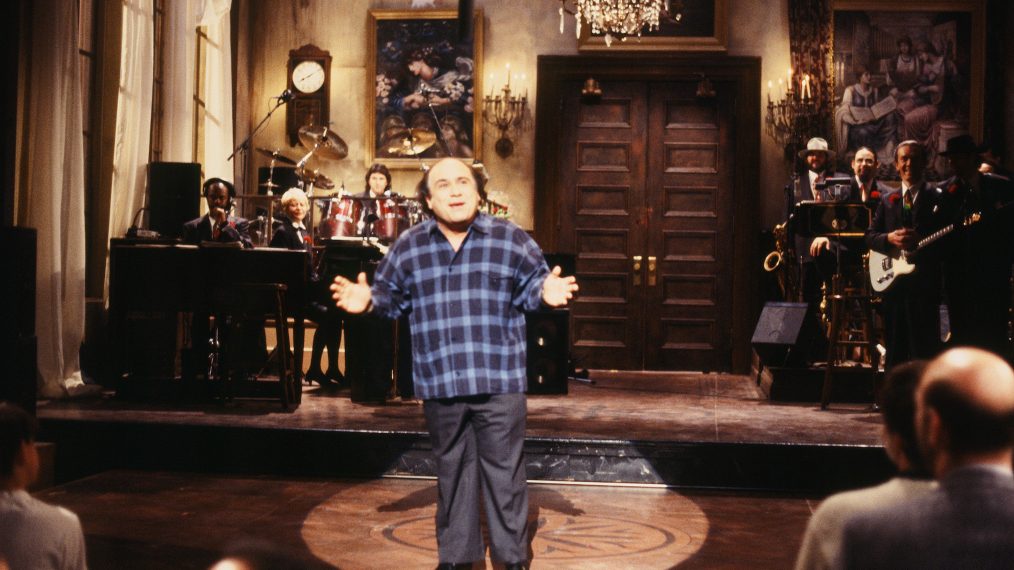 Danny DeVito during the monologue on Saturday Night Live