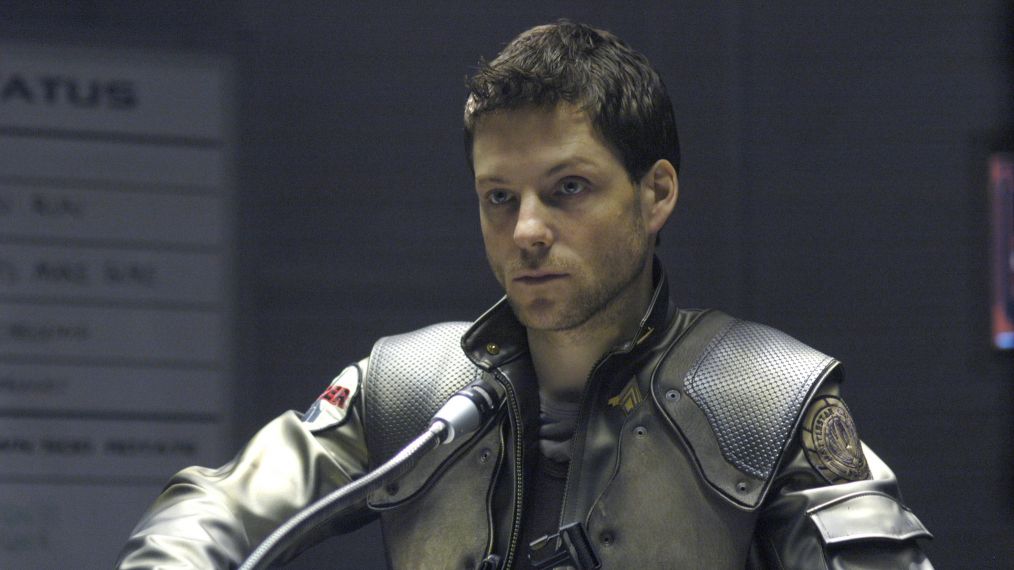 Jamie Bamber in Battlestar Galactica