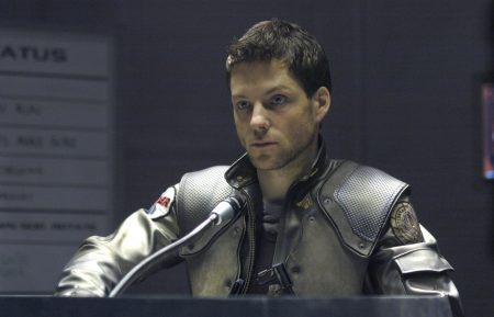 Jamie Bamber in Battlestar Galactica