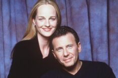 Helen Hunt and Paul Reiser as Jamie and Paul Buchman in Mad About You