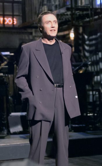 Christopher Walken during an SNL monologue on April 8, 2000