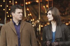 Nathan Fillion and Stana Katic in Castle - Season 2