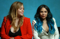 Sasha Pieterse and Janel Parrish of Pretty Little Liars