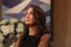 The Young And The Restless - Christel Khalil as Lily Ashby delivers a eulogy at Neil's funeral