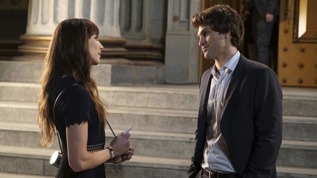 Spencer (Troian Bellisario) and Toby (Keegan Allen) in Pretty Little Liars