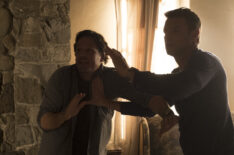 Josh Hopkins and Scott Foley in 'Whiskey Cavalier'