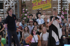 Peter Vack and Melora Hardin in The Bold Type