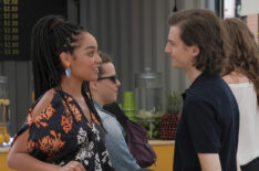 Aisha Dee and Peter Vack in The Bold Type