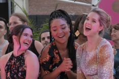 Katie Stevens, Aisha Dee, and Meghann Fahy in The Bold Type - 'The New Normal'