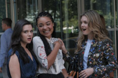 Katie Stevens, Aisha Dee, and Meghann Fahy in The Bold Type - 'The New Normal'