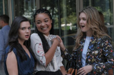 Katie Stevens, Aisha Dee, and Meghann Fahy in The Bold Type - 'The New Normal'