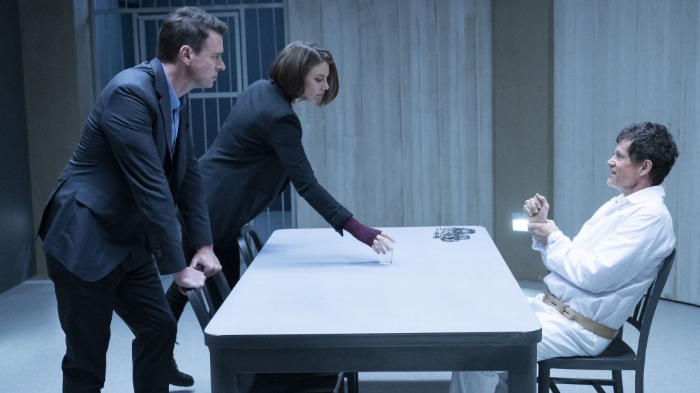 Scott Foley, Lauren Cohan, and Dylan Walsh in Whiskey Cavalier