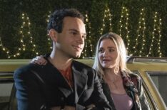 Troy Gentile and AJ Michalka in The Goldbergs