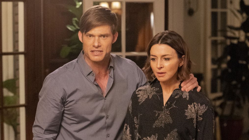 Chris Carmack and Caterina Scorsone in Grey's Anatomy