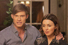 Chris Carmack and Caterina Scorsone in Grey's Anatomy