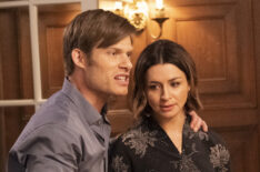 Chris Carmack and Caterina Scorsone in Grey's Anatomy