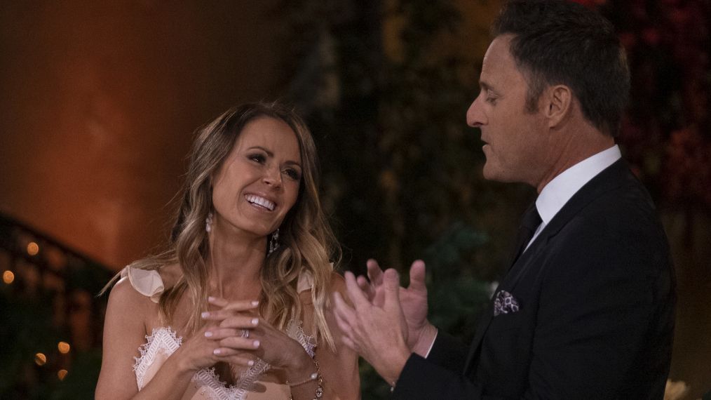 Trista Sutter and Chris Harrison on The Bachelorette