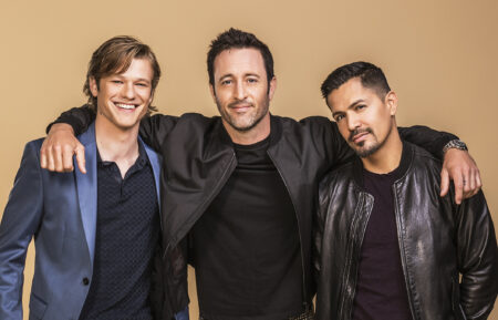 Lucas Till, Alex O'Loughlin, and Jay Hernandez at Paley Fest LA