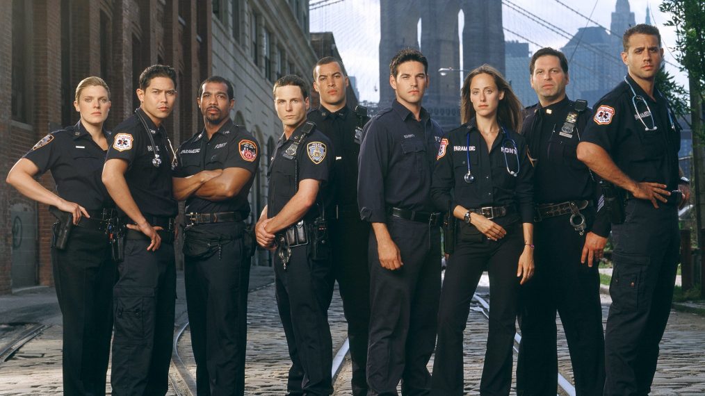 Third Watch cast - Molly Price stars as Faith Yokas, Anthony Ruivivar as Carlos Nieto, Michael Beach as Doc Parker, Jason Wiles as Maurice 'Bosco' Boscorelli, Coby Bell as Ty Davis Jr., Eddie Cibrian as Jimmy Doherty, Kim Raver as Kim Zambrano, Skipp Sudduth as John 'Sully' Sullivan, and Bobby Cannavale as Bobby Caffey