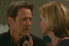 Matthew Ashford as Jack Deveraux and Kassie DePaiva as Eve Donovan on Days of Our Lives