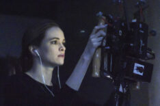 Behind the scenes with Danielle Panabaker directing an episode of The Flash