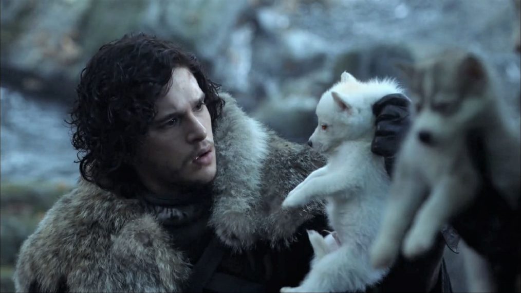 Kit Harington as Jon Snow in Game of Thrones