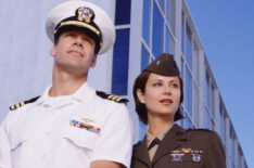 David James Elliott and Catherine Bell of 'JAG'