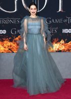Emilia Clarke attends the 'Game Of Thrones' Season 8 Premiere