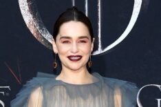 Emilia Clarke attends the 'Game Of Thrones' Season 8 Premiere