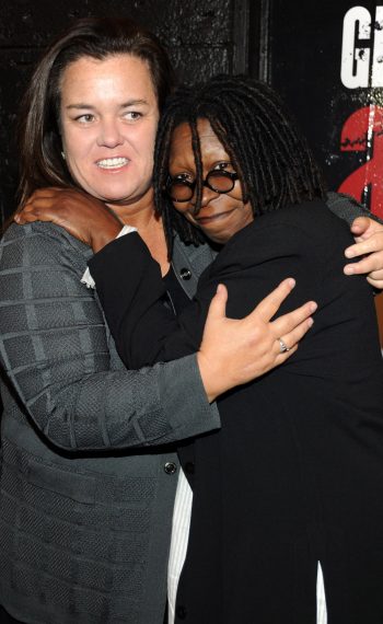 Rosie O'Donnell and Whoopi Goldberg
