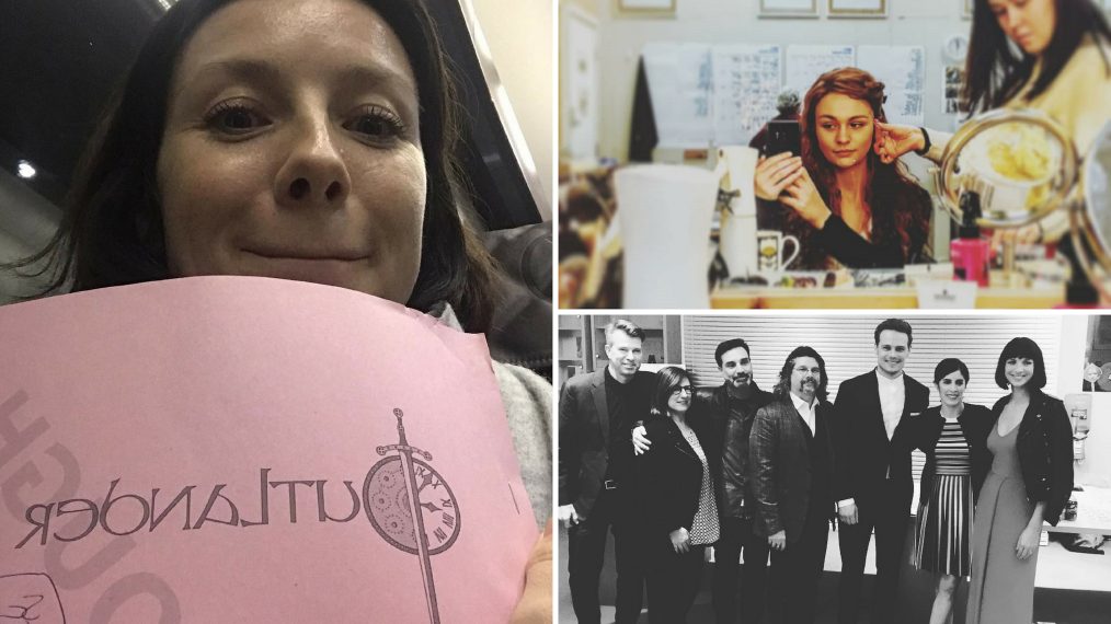 'Outlander': See the Cast Return to Work on Season 5 (PHOTOS)