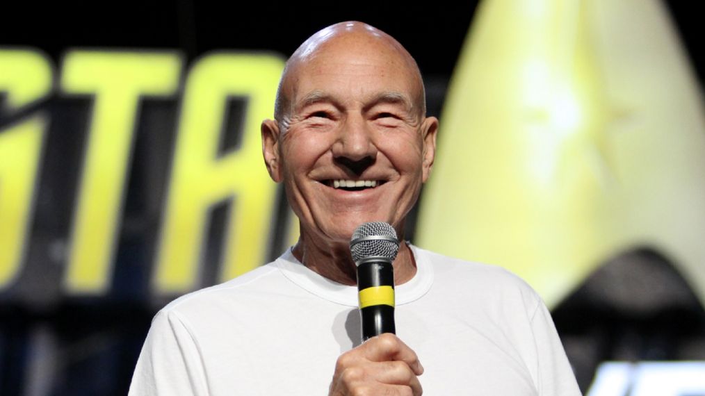 Patrick Stewart at a Star Trek Las Vegas convention