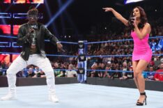 R-Truth and Carmella hosting a dance break