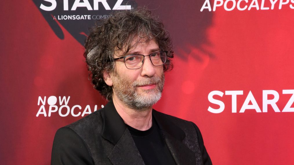 Neil Gaiman attends American Gods & Now Apocalypse Live Viewing Party