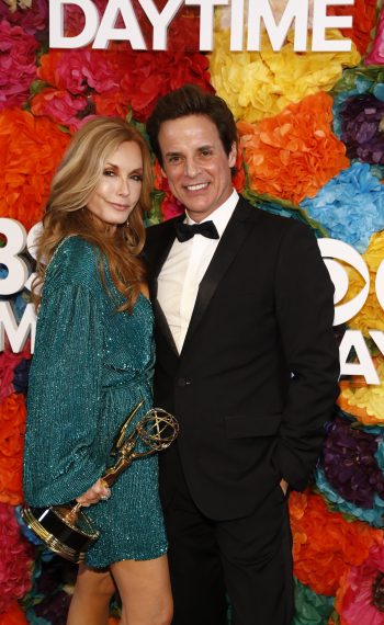 Tracey Bregman and Christian LeBlanc at The 46th Annual Daytime Emmy Awards