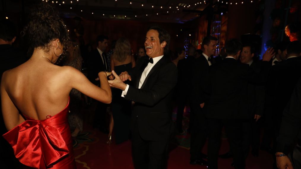 Y&R’s Lexi Stevenson cuts a rug with Christian LeBlanc at the The 46th Annual Daytime Emmy Awards