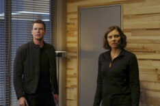 Scott Foley and Lauren Cohan in 'Whiskey Cavalier'