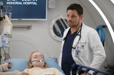 Christian Ganiere and Justin Chambers in Grey's Anatomy