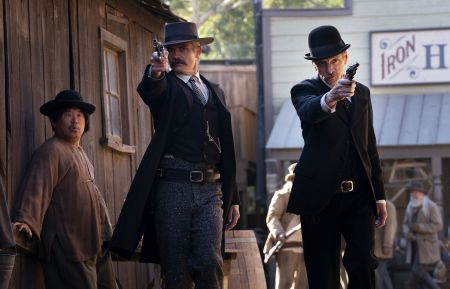 Deadwood - Timothy Olyphant and John Hawkes