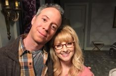 Kevin Sussman and Melissa Rauch