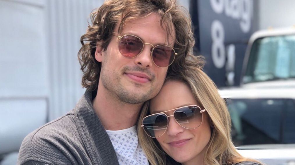 Matthew Gray Gubler and A.J. Cook