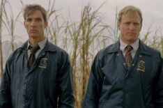 Matthew McConaughey and Woody Harrelson in True Detective - Season 1