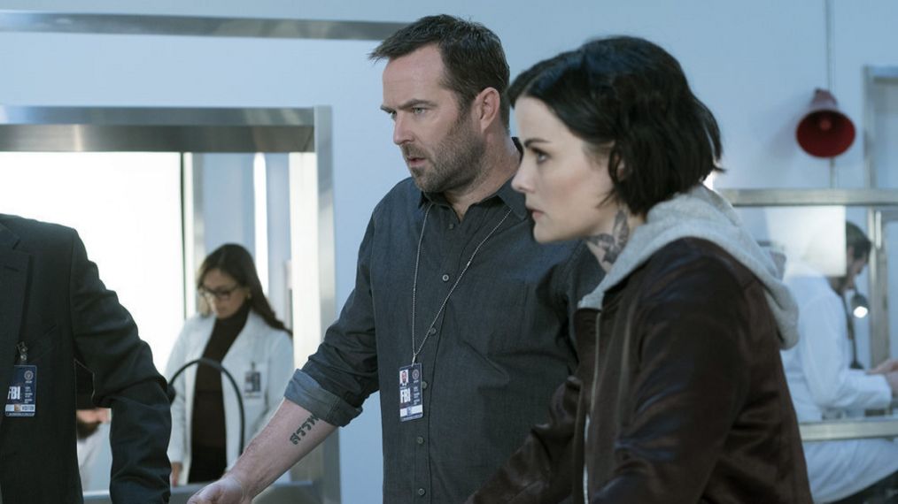 Sullivan Stapleton as Kurt Weller, Jaimie Alexander as Jane Doe in Blindspot - Season 4
