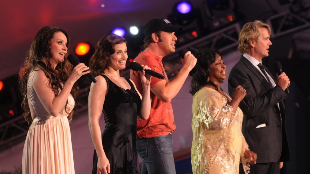 Sarah Brightman, Idina Menzel, Gladys Knight, Rodney Atkins, John Schneider perform at Capitol Concerts in 2008