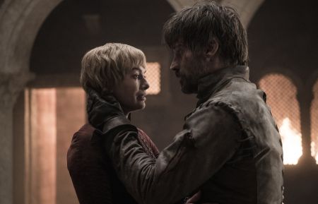 Lena Headey as Cersei Lannister and Nikolaj Coster-Waldau as Jaime Lannister in Game of Thrones