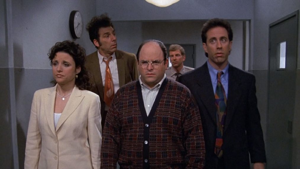 Seinfeld finale - Julia Louis-Dreyfus, Michael Richards, Jason Alexander, Jerry Seinfeld